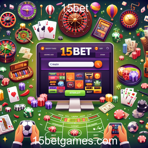 Descubra a Diversão na Categoria de Jogos da 15bet